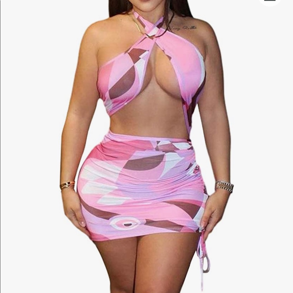 Crisscross dress